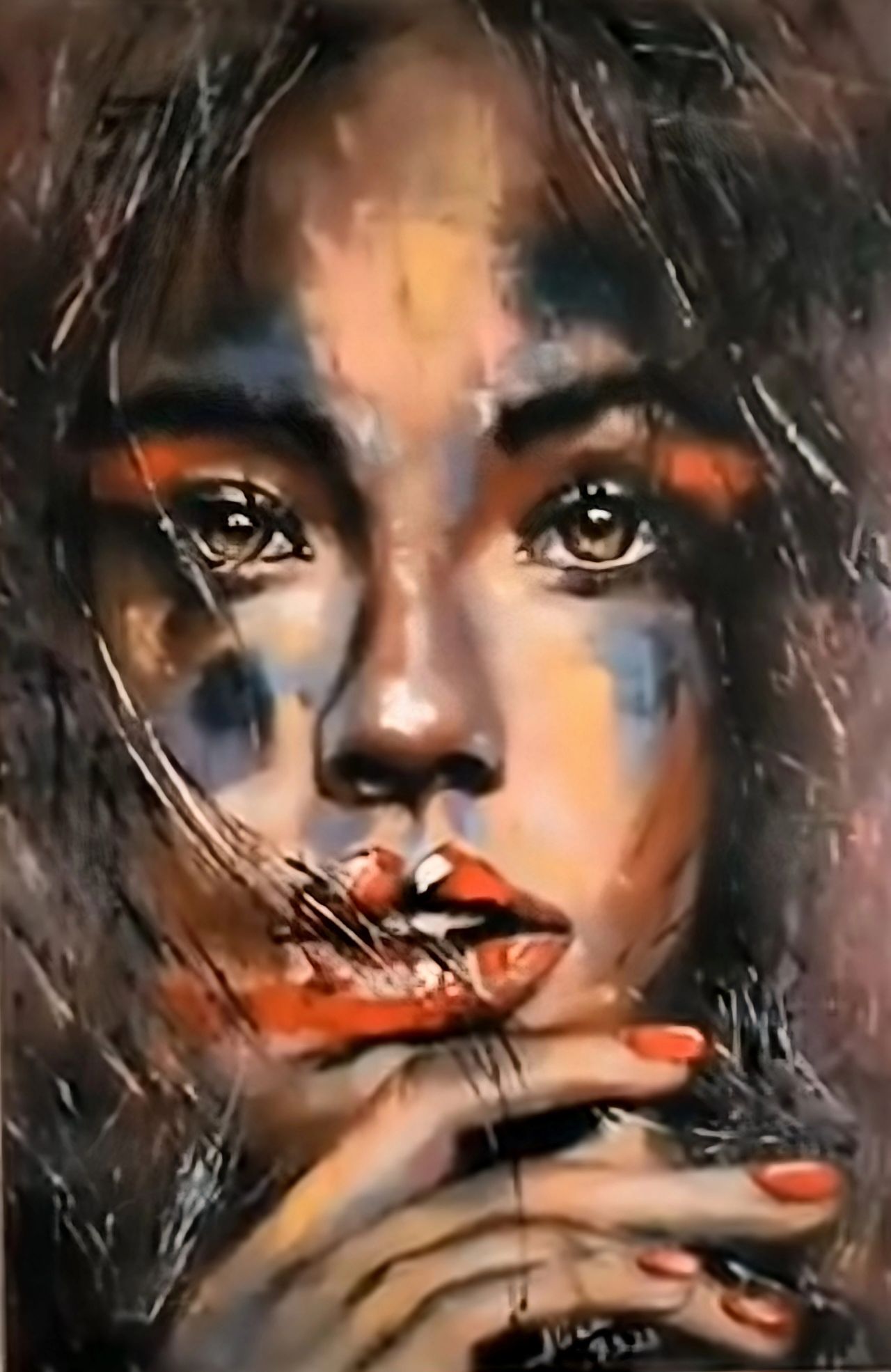 ArteDiAlina.com painting: To the Darkside